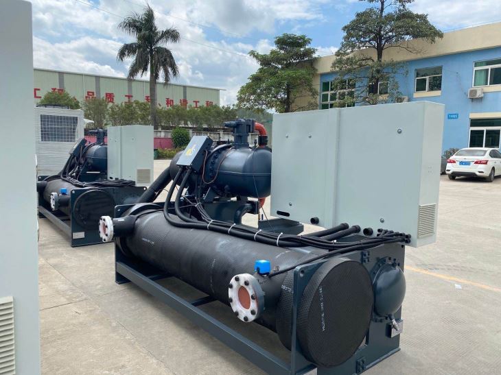 Pool Recirculating Aquarium Water Screw Chiller For Fish Tank